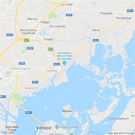 venice marco polo airport location